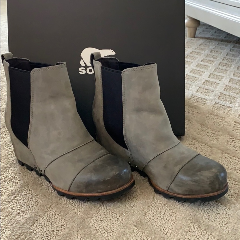 Women’s wedge sorel boots